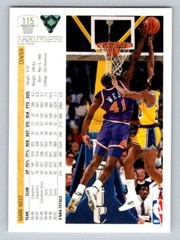 1991-92 Upper Deck Mark West #115 Phoenix Suns