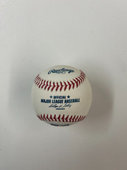 Brandon Guyer – Autographed baseball Tampa Rays