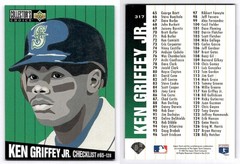 1994 Upper Deck Collector&rsquo;s Choice #317 Ken Griffey Jr. Seattle Mariners HOF