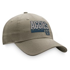 Men&rsquo;s Top of the World Khaki Utah State Aggies Slice Adjustable Hat