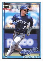 2026 TOPPS MLB – Bobby Witt Jr. – 1991 35th Anniv Insert #T91-3 Royals