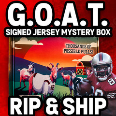 eBay Live Exclusive G.O.A.T. Signed Jersey Mystery Box