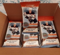 2017-18 Upper Deck Series 2 Hockey Fat Packs RC Bratt Keller Hill Alex Tippett