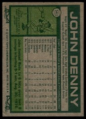 1977 Topps #541 John Denny