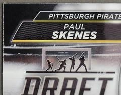 2023 Bowman Draft Chrome Paul Skenes BDN-7 Draft Insert Pittsburgh Pirates RC Pr