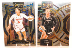 Alysha Clark Select lot 2024 Premier & 2025 Concourse WNBA Dallas Wings Mystics
