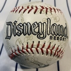 Walt Disneyland Resort Mickey Mouse Sketches Baseball Ball Souvenir Promotional