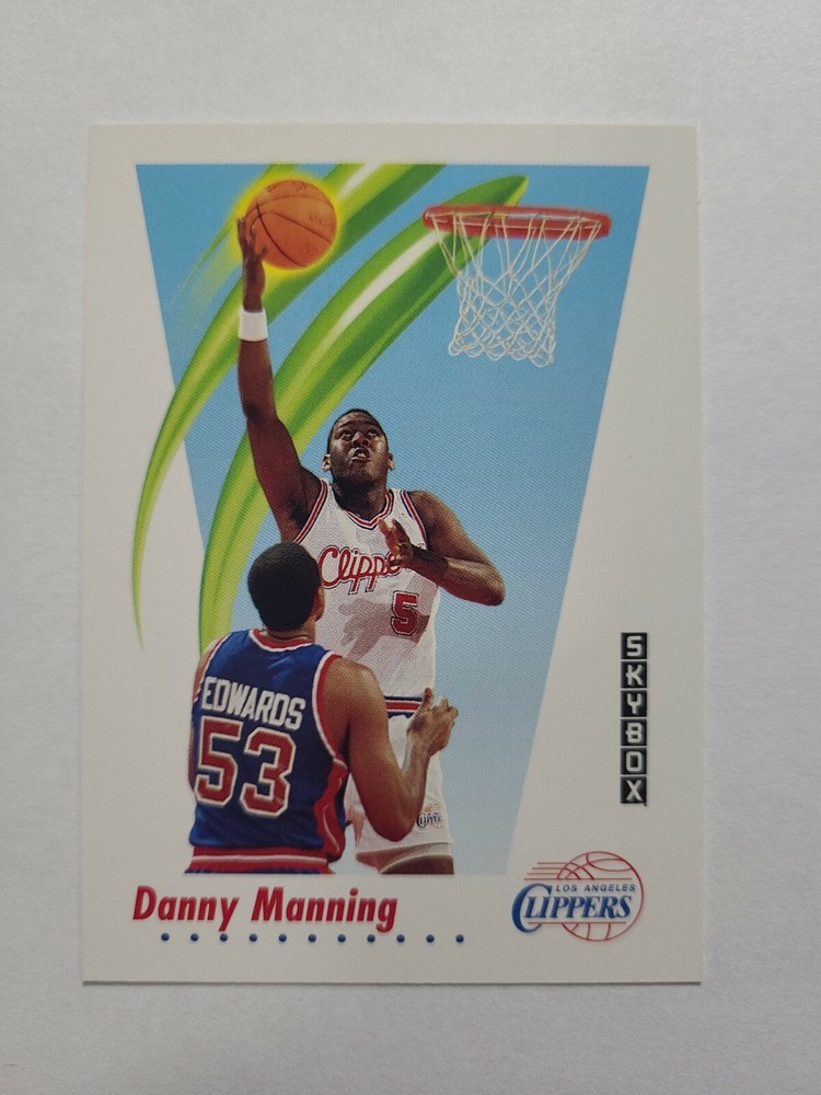 DANNY MANNING 1991-92 SKYBOX BASKETBALL CARD # 127 E5923