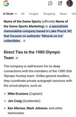 Miracle On Ice Encased Vintage ABC Video « The Miracle Of Lake Placid » Graded