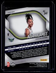 2025 Panini Prizm WNBA #141 Aziaha James Swirl Prizms