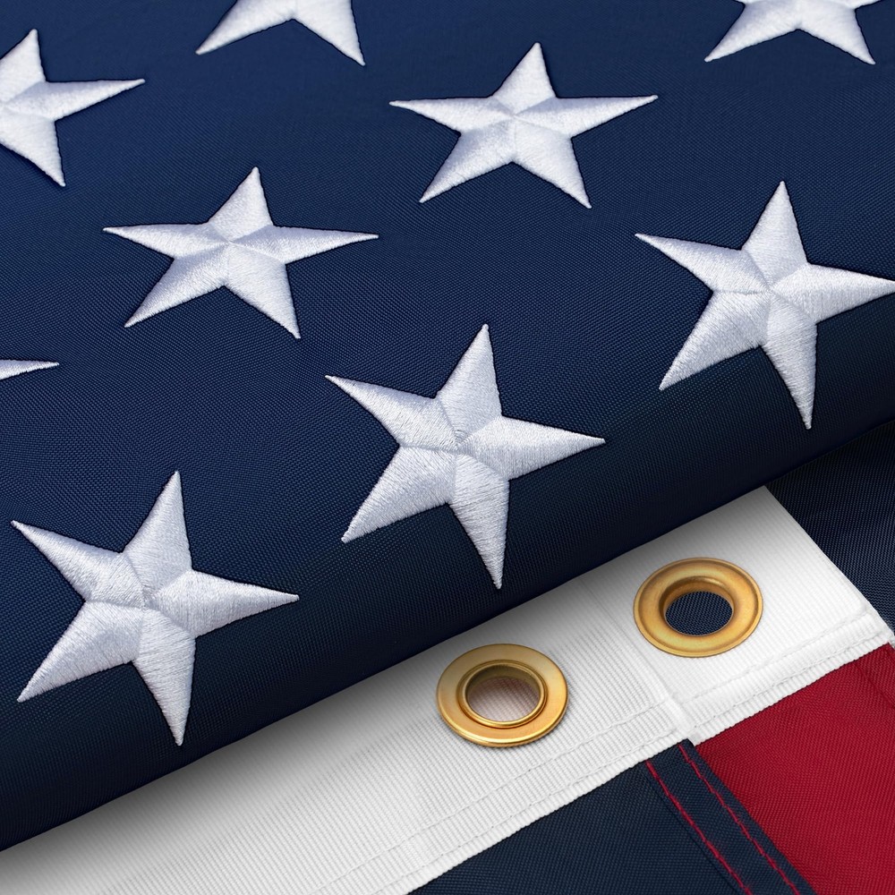 American Flag 3×5 Ft for Outside, Long Lasting, 36 inches x 60 inches, 3x5ft