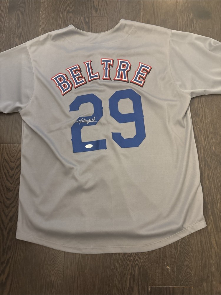 Adrian Beltre Signed Jersey With COA