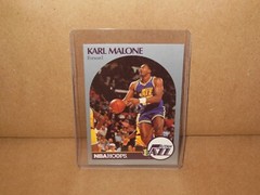 Vintage New Rare 1990 MVP NBA Hoops Karl Malone Card #292 Mint Condition