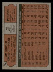 1972 Topps #742 Jim Rooker NM