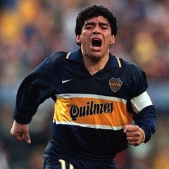BOCA Jr. HOME 96/97 – Blue – MARADONA # 10 – 2XL (Run Small) – Jersey Retro