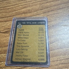 Topps 1973 All-Time Leaders Hank Aaron The All-Time Total Base Leader #473