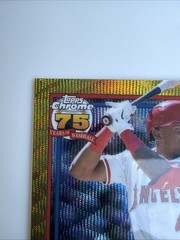 2026 Topps Chrome #91CB-26 Christian Moore 1991 Gold /50 Angels RC Retro 1991