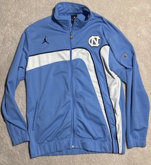 Jordan North Carolina Tar Heels Full Zip Jacket Baby Blue Men’s Medium