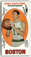 1969-70 Topps JOHN HAVLICEK ROOKIE Boston Celtics #20 DT B