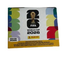 Panini FIFA World Cup 2026 Official Sticker 50-Pack Box Gold Limited 2026 NEW