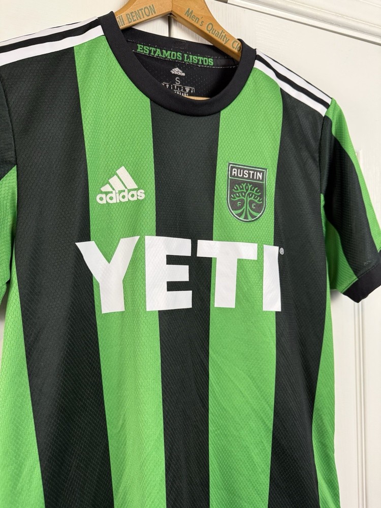 Adidas Austin FC 2021-22 Inaugural Season Jersey Womens Large Yeti MLS EUC