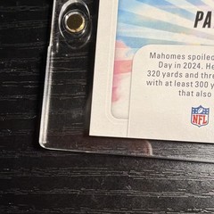 2025 Panini Absolute Patrick Mahomes II Hog Heaven Green NFL 17/25 Chiefs rare