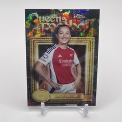 KATIE MCCABE /50 Arsenal 24-25 TOPPS UWCL SAPPHIRE Rose gold Queens of Football