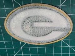 Green Bay Packers 3&Prime; Iron /Sew On Embroidered Patch Football Logo NFL