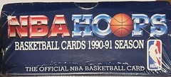NBA Hoops Basketball Cards 1990-91 season sealed Robinson + Jordan Final Shots