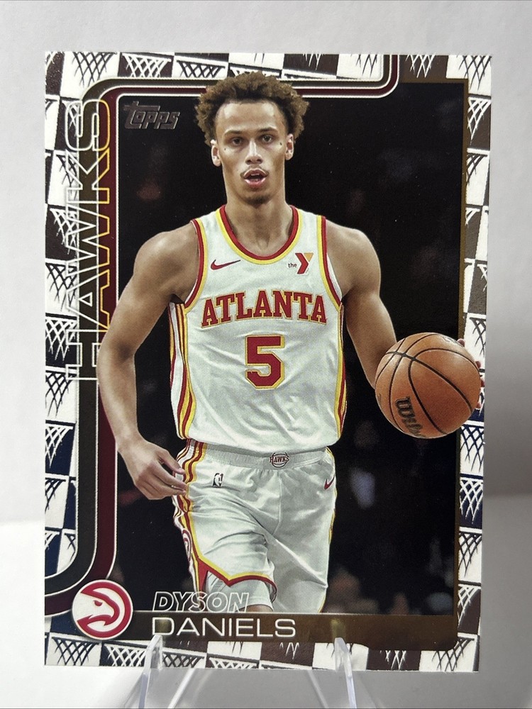 2025-26 Topps Dyson Daniels Season Tip-Off #64 Atlanta Hawks Basketball NBA