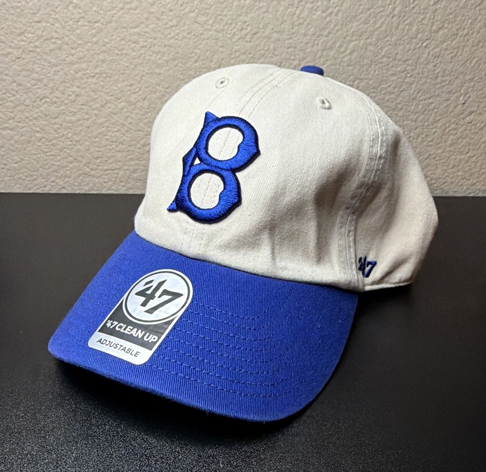 ’47 Brooklyn Dodgers MLB Baseball Clean Up Adjustable Cap