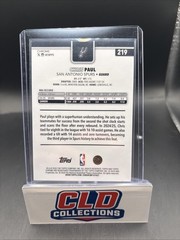 2025-26 Topps Chrome – Chris Paul #219 Blue X-Fractor