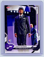 Darryn Peterson 2026 Topps Now NBA Draft 2nd Overall Pick # DPET (RC)