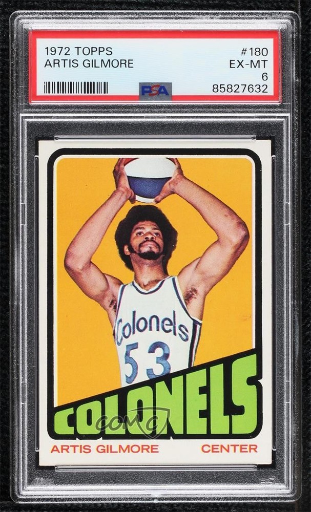 1972-73 Topps Artis Gilmore #180 Rookie RC HOF 02kp