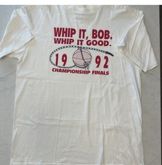 Vintage 1992 Bob Knight Indiana Hoosiers Whip It Bob Whip It Good All Sport XL