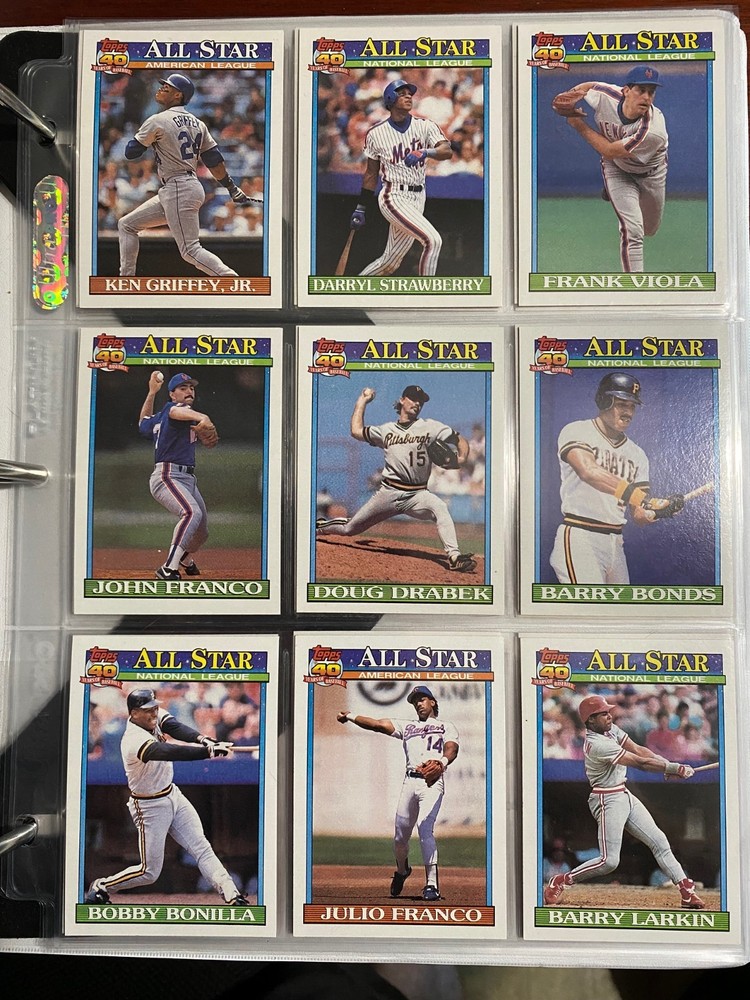 1991 Topps Baseball #601-792 NM/MT – You Pick – Free Shipping – 2 CARD MINIMUM