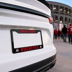 Ohio State Buckeyes Black License Plate Frame Cover – EliteAuto3K
