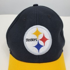 Reebok NFL Pittsburgh Steelers Black and Yellow Baseball Cap Hat