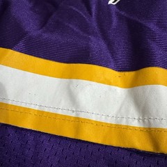 Vintage Minnesota Vikings Jersey Mens M Puma Purple Jeff George NFL Skol