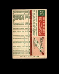 1959 Topps 267 John Romonosky RC White Back VG #D1,516967