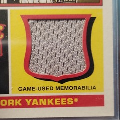 Topps Heritage 2025 Clubhouse Collection Relic Austin Wells Yankees #CCR-AW MEM