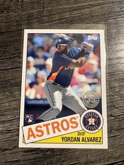 2020 Topps Update Series – 1985 Topps Baseball Yordan Alvarez #85TB-18 (RC)