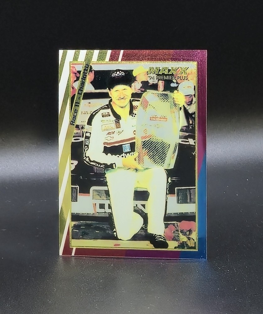 1994 Maxx Premier Plus DALE EARNHARDT Race 11 Charlotte Card #177 NASCAR
