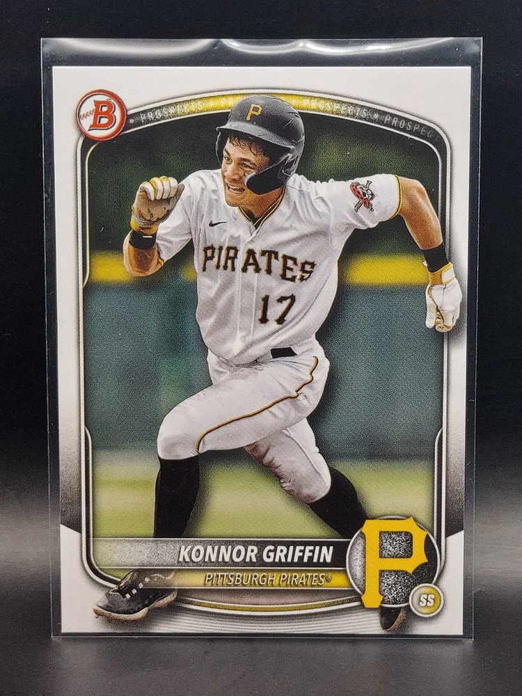2025 Bowman KONNOR GRIFFIN #BP-86 Pittsburgh Pirates NM