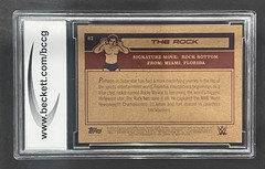 2021 Topps Living WWE The Rock Dwayne Johnson #82 BCCG 10 /3671
