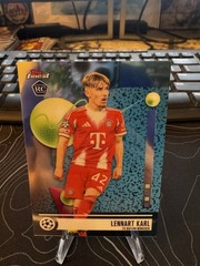 Lennart Karl 2026 Topps Finest UEFA Champions RC Common Rookie Bayern Munchen