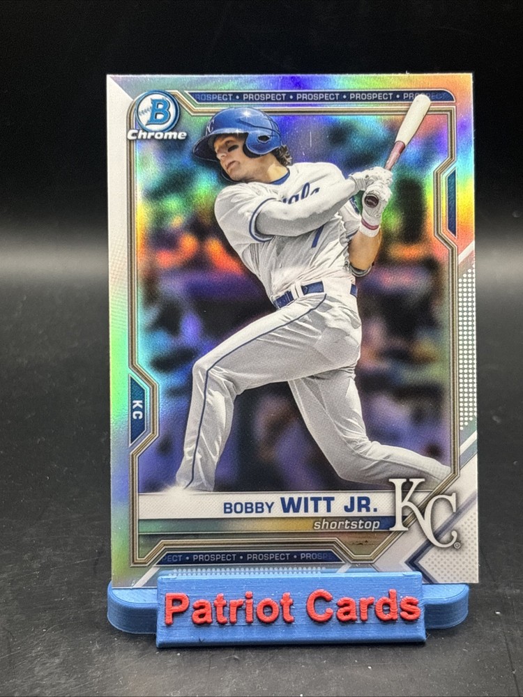 2021 Bowman Draft – Chrome Bobby Witt Jr. #BDC-47 Refractor (RC)