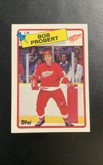 1988-89 Topps – Bob Probert #181 (RC) EX See Description