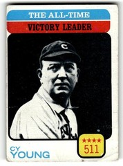 1973 Topps #477 The All-Time Victory Leader – Cy Young