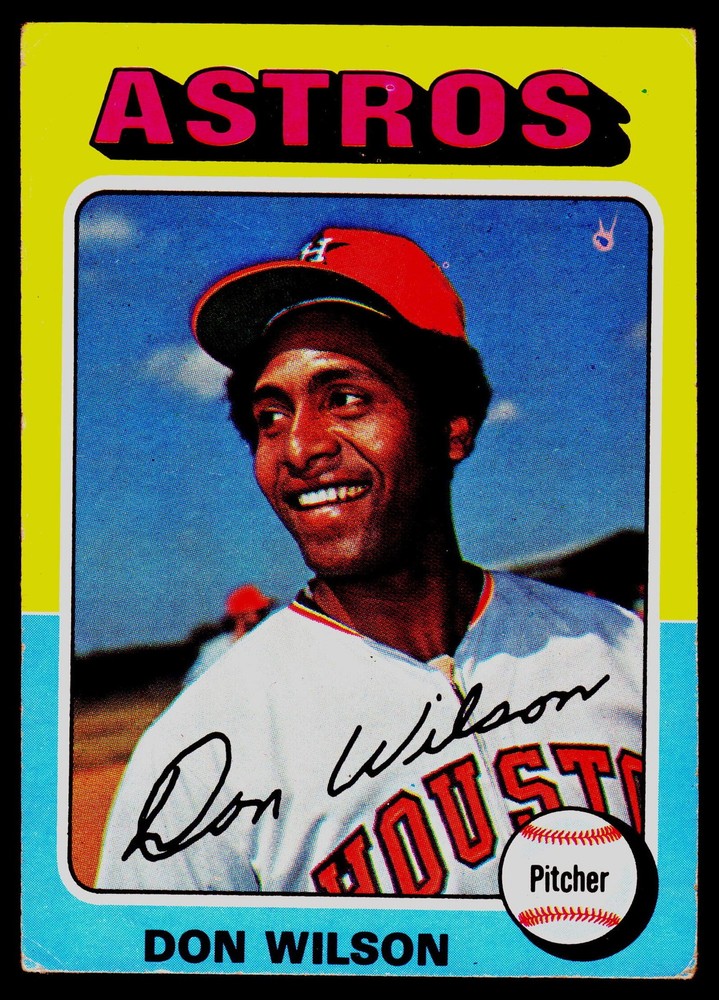 1975 Topps #455 Don Wilson – POOR